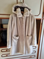 Pelliccia ecologica avorio in