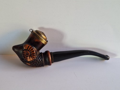 Antica pipa italiana legno - antica,