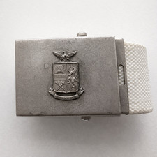 CINTURA CANAPA BIANCA CON LOGO