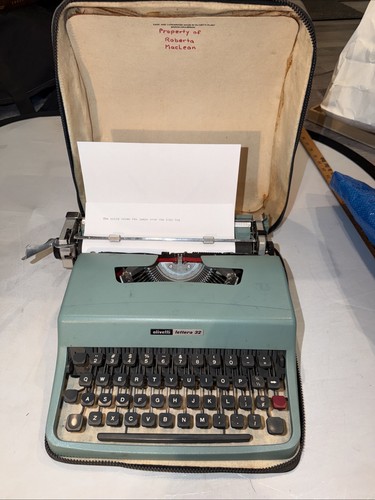 Olivetti lettera typewriter - olivetti, 32