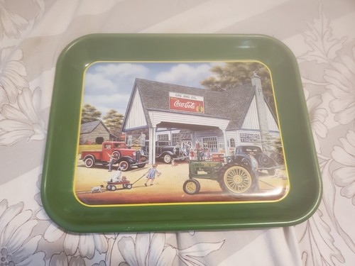 Vassoio metallo john deere