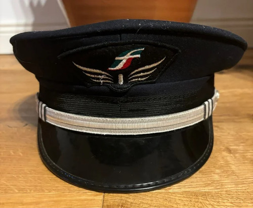 Cappello ferrovie stato - fs,