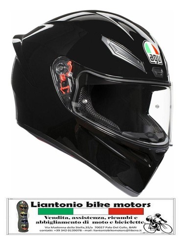 Casco integrale agv nero - agv, s