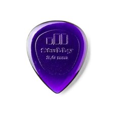 Jim Dunlop Lexan Stubby Picks / Plettri (3 mm, Confezione da 6)
