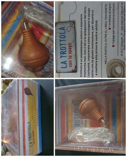 Gioco trottola con spago - gioco,