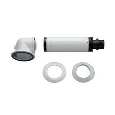 KIT BASE SCARICO FUMI PER CALDAIE A CONDENSAZIONE BOSCH- Diam. 60/100- BOSC- ...