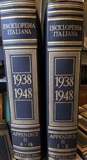 ENCICLOPEDIA ITALIANA TRECCANI APPENDICE II 1938 1948