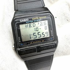 Orologio vintage Casio Databank DB-31 nero anni 90 LCD Raro