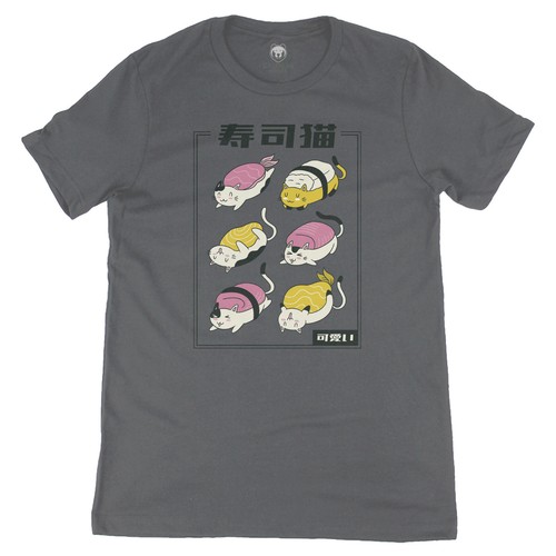 Shirt divertente sushi cat - sushi,