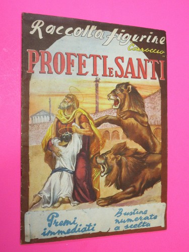 Album figurine profeti santi - figurine,