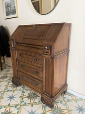 secretaire ribaltina in noce