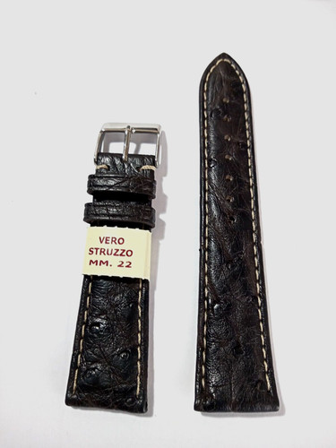 Cinturino pelle struzzo - pelle,
