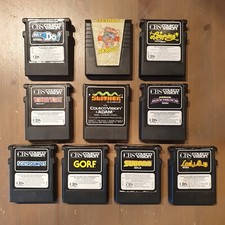 10 Cartucce Gioco per Colecovision CBS - Test Ok