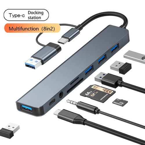 Hub usb 8en1 macbook pro - hub, c