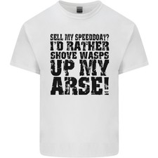 Vendo La Mia Barca A Motore? Maglietta Divertente In Cotone Leggero Per Uomini