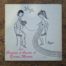 LP Gianni Meccia- Le Canzoni D'amore  PML 10353 Musica Italiana Vinile 