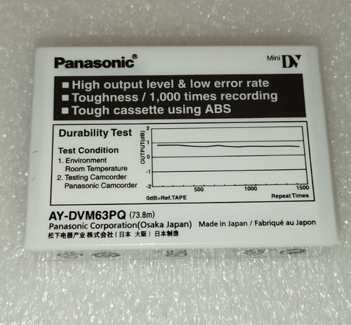 Mini cassetta panasonic - panasonic, dvm63