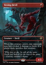 MTG VEXING DEVIL 313 EXC - DIAVOLO IRRITANTE - INR X EN - MAGIC