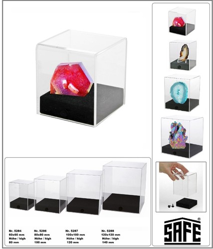 Cubo vetrina minerali - cubo,