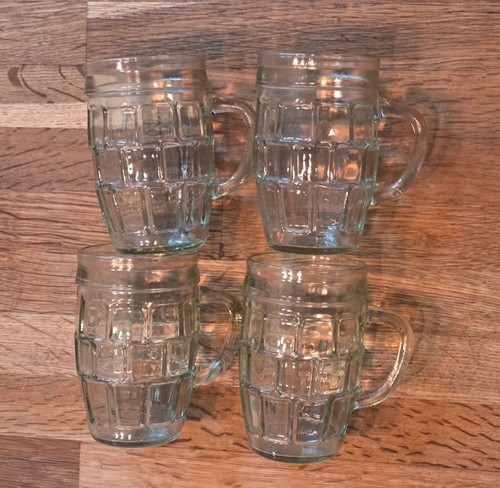 Half pint beer glasses - half,