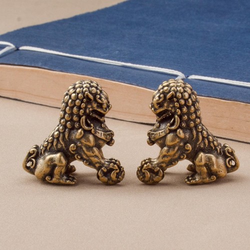 Mini souvenir ottone con - in,