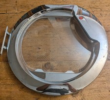 Sportello Hoover Asciugatrice Oblò Argento Cromo Con  Bacinella Raccogli Acqua