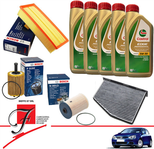 Kit tagliando olio castrol - kit,