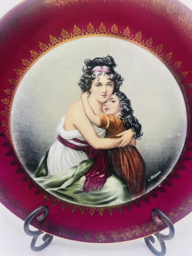 Antico piatto ritratto