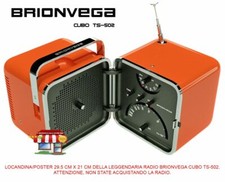 Brionvega radio cubo 502 - radio, ts