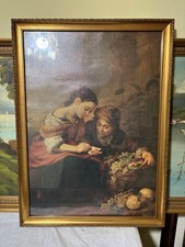 Quadro Due donne con frutta