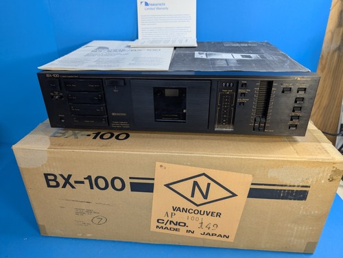 Nakamichi 100 cassette deck - bx-100,