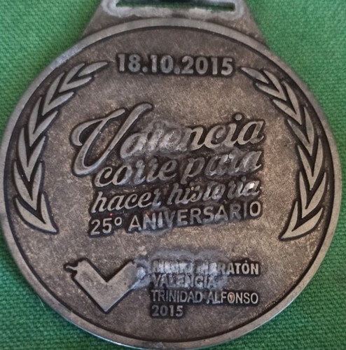 Medaglia marathon valencia - medaglia,