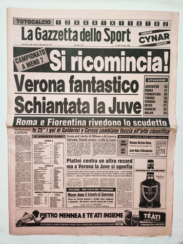 Gazzetta dello sport marzo - sport, 19