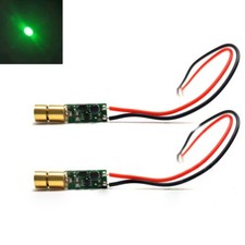 2pz Luce Laser Verde 515nm 520nm 5mw Diodo Laser Verde Posizionamento Modulo Punti