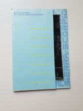 Ford Escort RS 1600 Turbo 1986 cartella stampa originale italiano