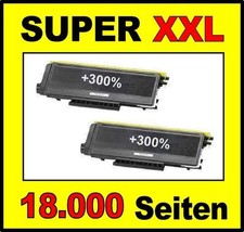 2 X Toner Per Panasonic FAX