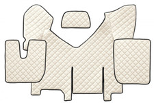 Tappetini In Eco Pelle Beige