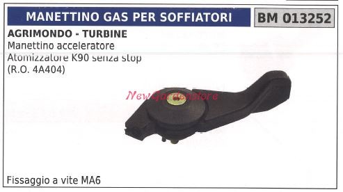 Manettino acceleratore
