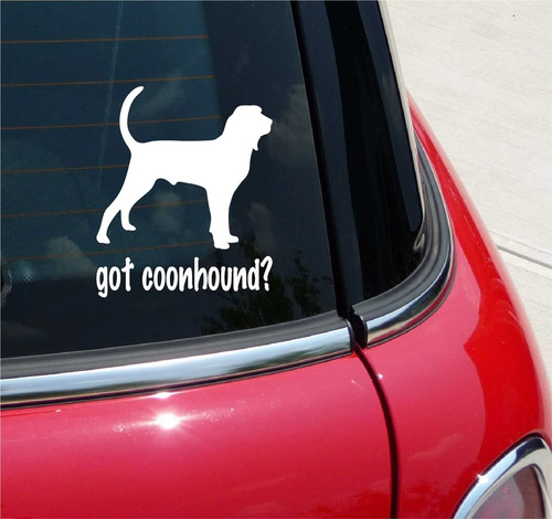 Got coonhound adesivo - adesivo,