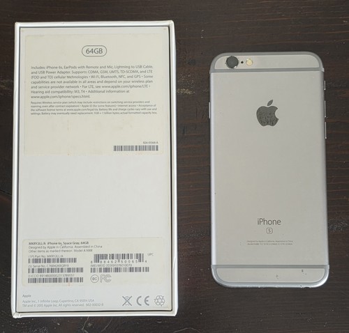 Iphone model a1688 - 6s, |
