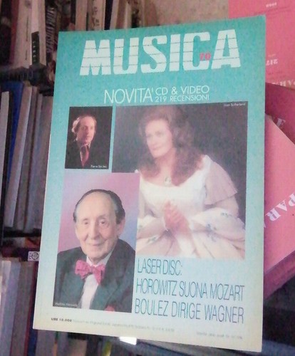 Musica rivista musicale e - musica:,