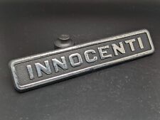 INNOCENTI 150MM LOGO SIGLA EMBLEMA FREGIO STEMMA SCRITTA TARGHETTA BADGE TARGA