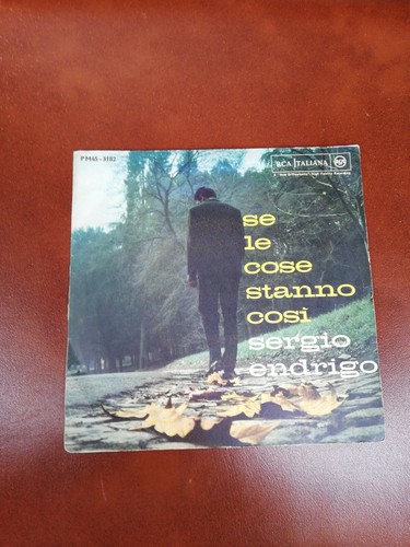 Sergio endrigo le cose - le,