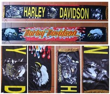 Sciarpa HARLEY DAVIDSON ? SURVIVORS❗motori VINTAGE❗no bandiera PUBBLICITÀ rara❗