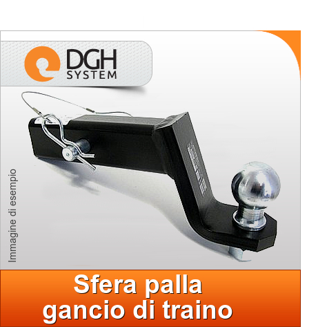 Sfera per gancio traino - per,