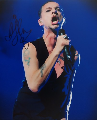 Dave gahan depeche mode - mode, signed