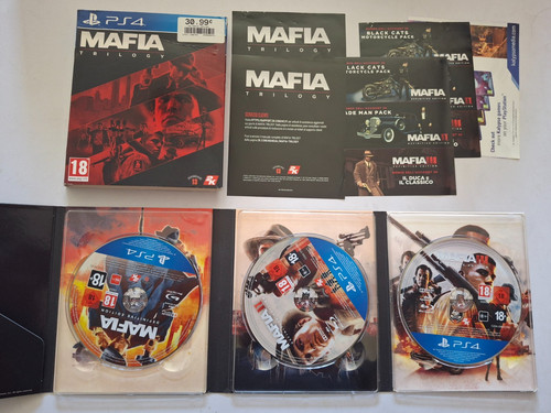 Mafia trilogy ps4 playstation - ps4,
