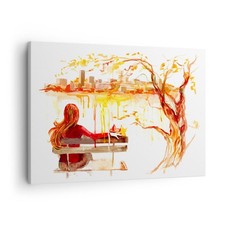 Quadro su Tela 70x50cm Femmina