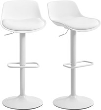 Set 2 Sgabelli Bar Con Altezza