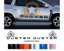 SET DECO BOUSSOLE ROSE VENTS POUR DACIA DUSTER 4WD AUTOCOLLANT STICKER BD409-1